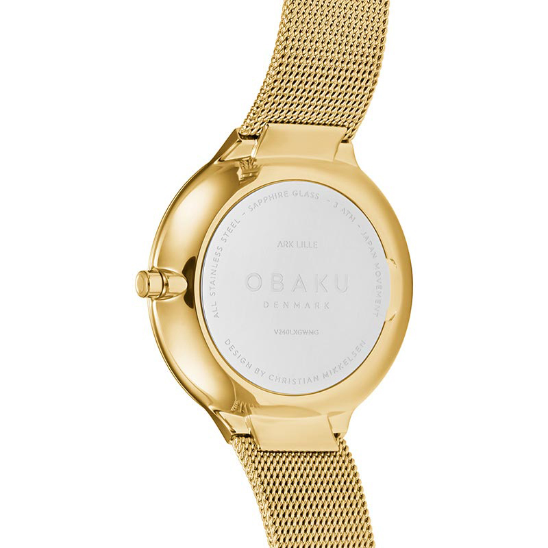 ساعت مچی زنانه اوباکو Obaku اورجینال مدل V240LXGWMG