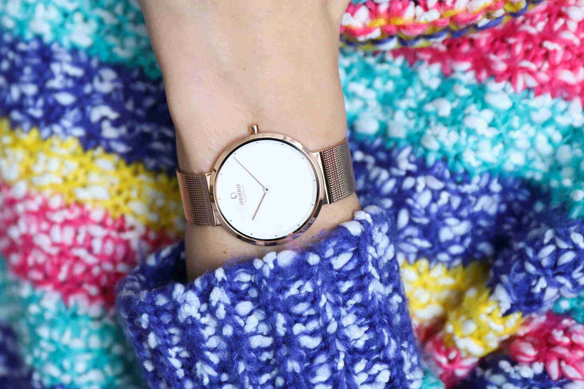 ساعت مچی زنانه اوباکو Obaku اورجینال مدل V230LXVWMV
