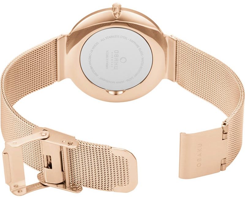 ساعت مچی زنانه اوباکو Obaku اورجینال مدل V230LXVWMV