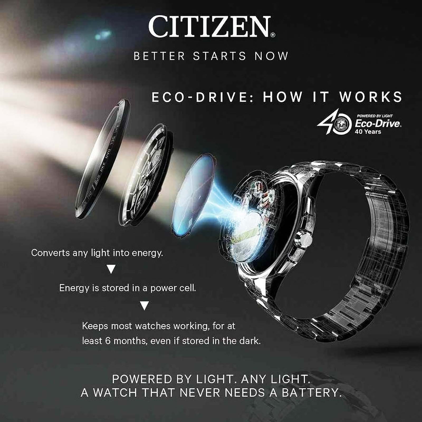 ساعت مچی مردانه سیتیزن citizen اورجینال مدل CA7060-88L