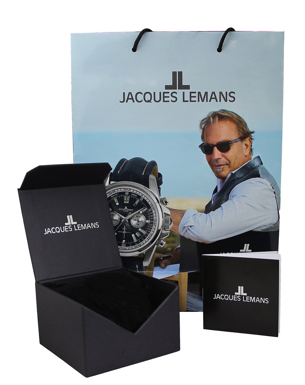 ساعت مچی مردانه ژاک لمنز jacques lemans اورجینال مدل 1-2124E*