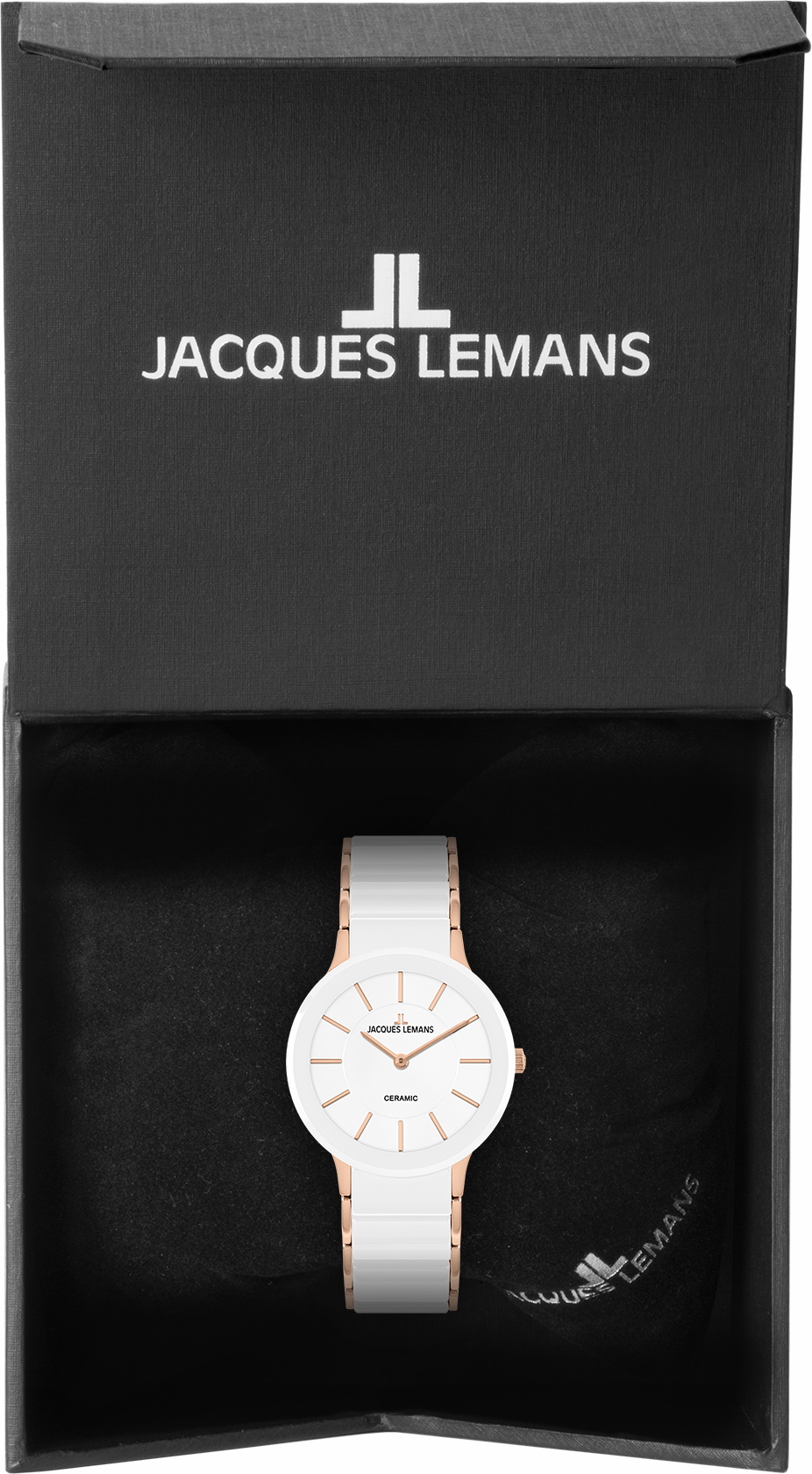 ساعت مچی زنانه ژاک لمنز jacques lemans اورجینال مدل 1-1856D*