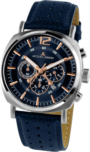 ساعت مچی مردانه ژاک لمنز jacques lemans اورجینال مدل 1-1645I*