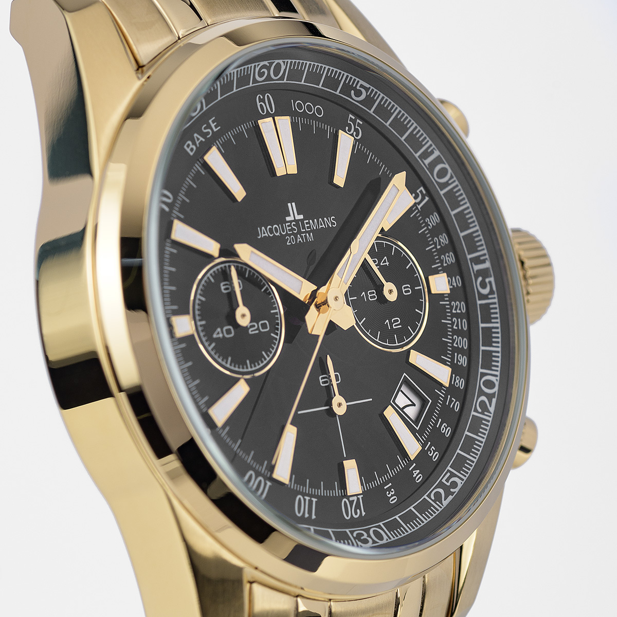 ساعت مچی مردانه ژاک لمنز jacques lemans اورجینال مدل 1-2117M*