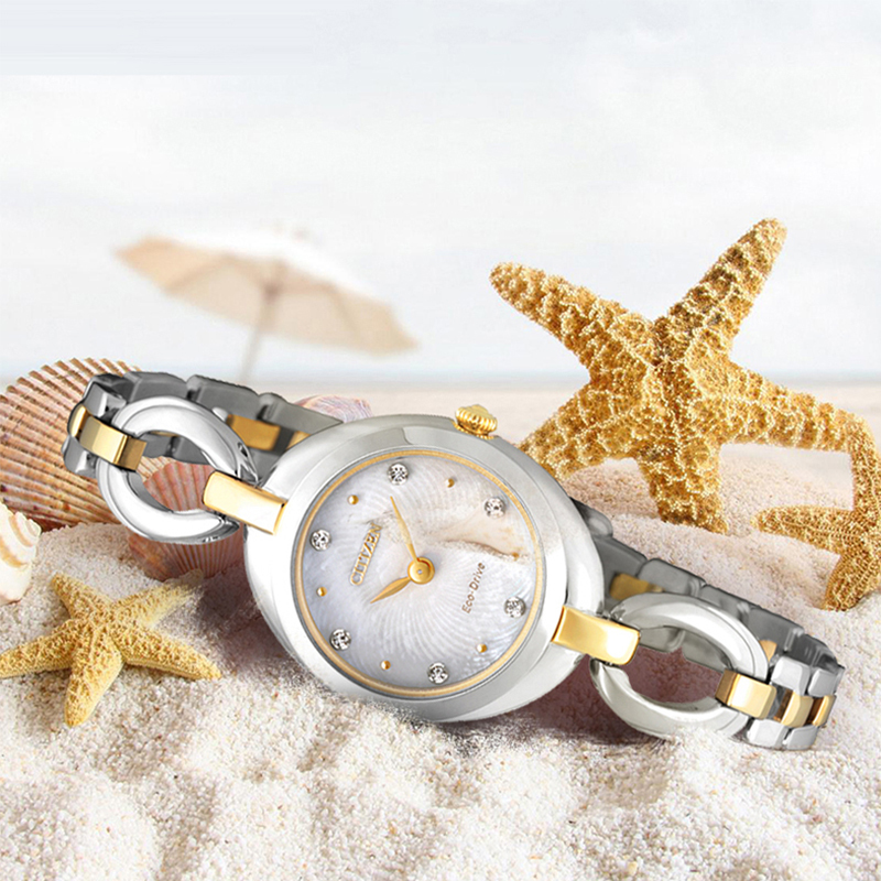 ساعت مچی زنانه سیتیزن citizen اورجینال مدل EX1434-55D