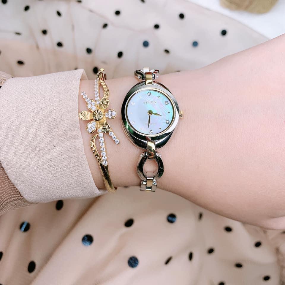 ساعت مچی زنانه سیتیزن citizen اورجینال مدل EX1434-55D