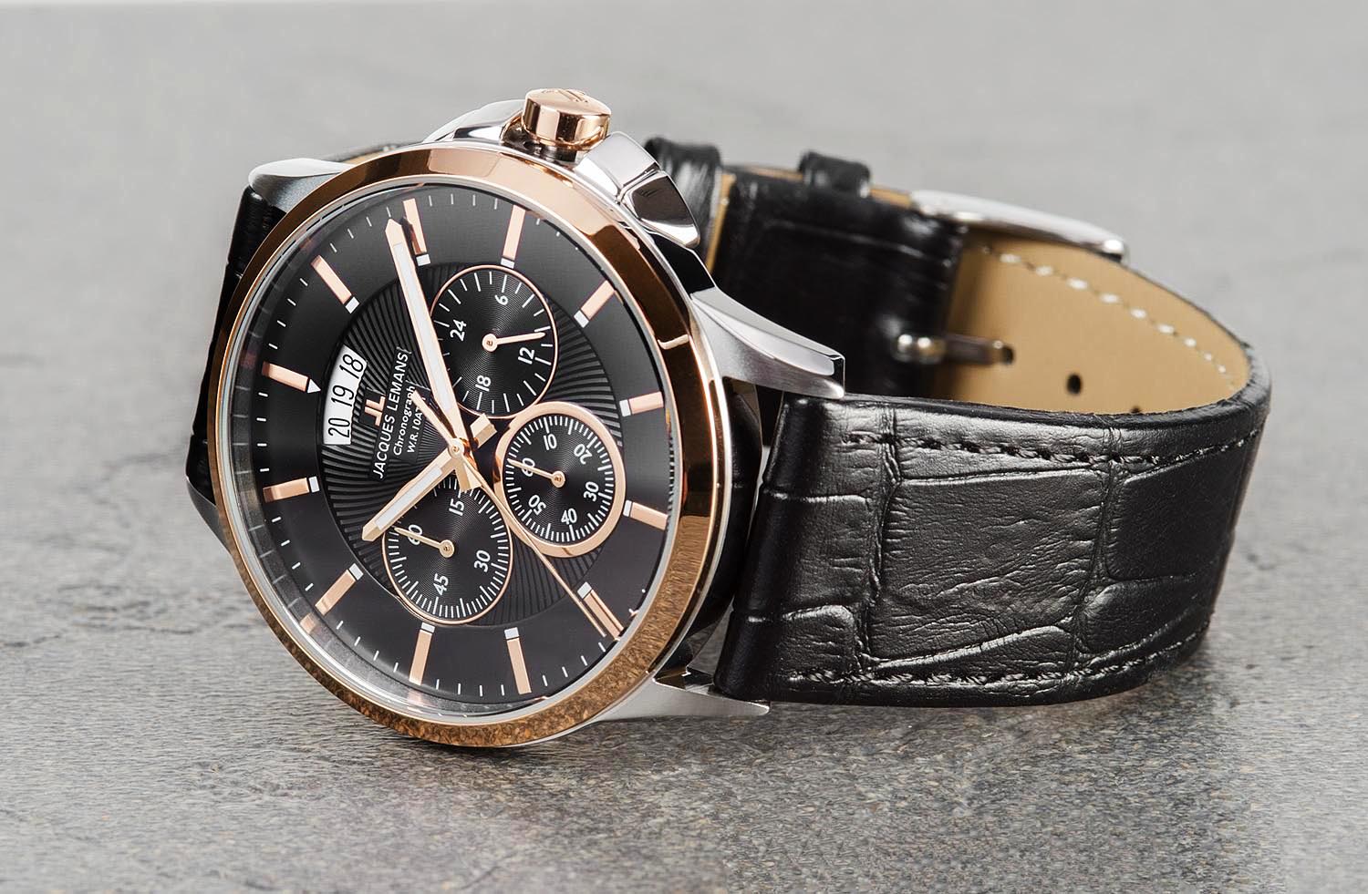 ساعت مچی مردانه ژاک لمنز jacques lemans اورجینال مدل 1-1542C