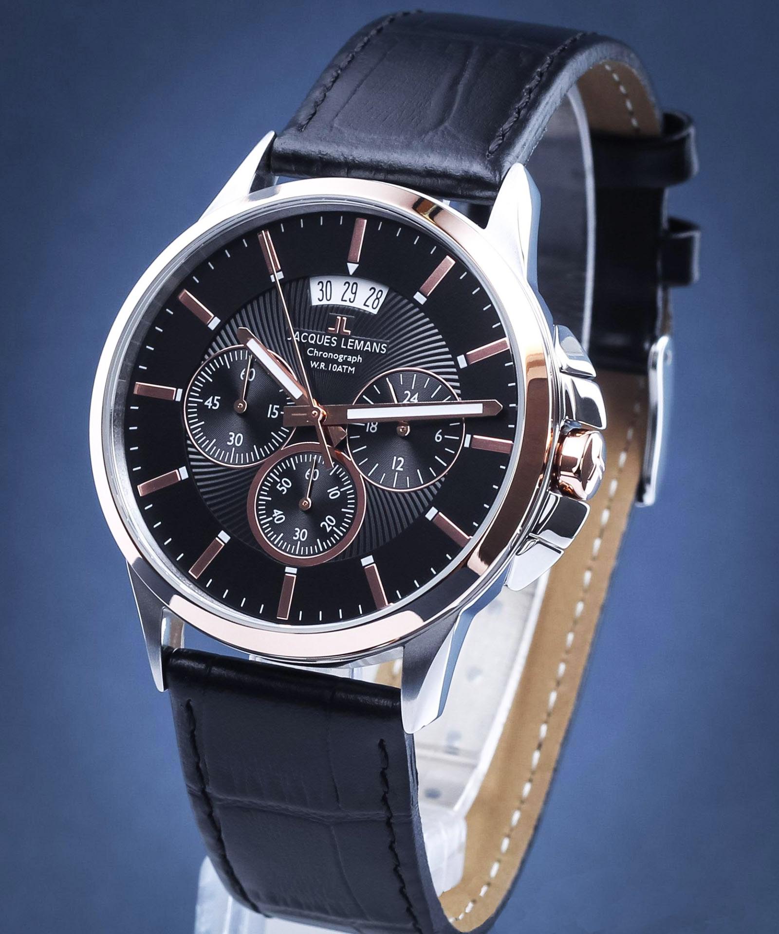 ساعت مچی مردانه ژاک لمنز jacques lemans اورجینال مدل 1-1542C