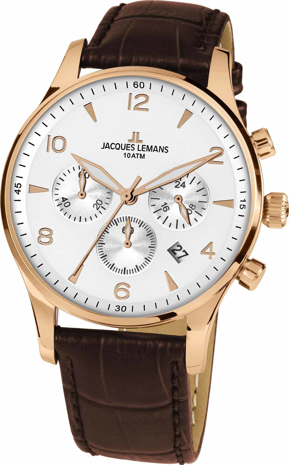 ساعت مچی مردانه ژاک لمنز jacques lemans اورجینال مدل 1-1654.2ZL