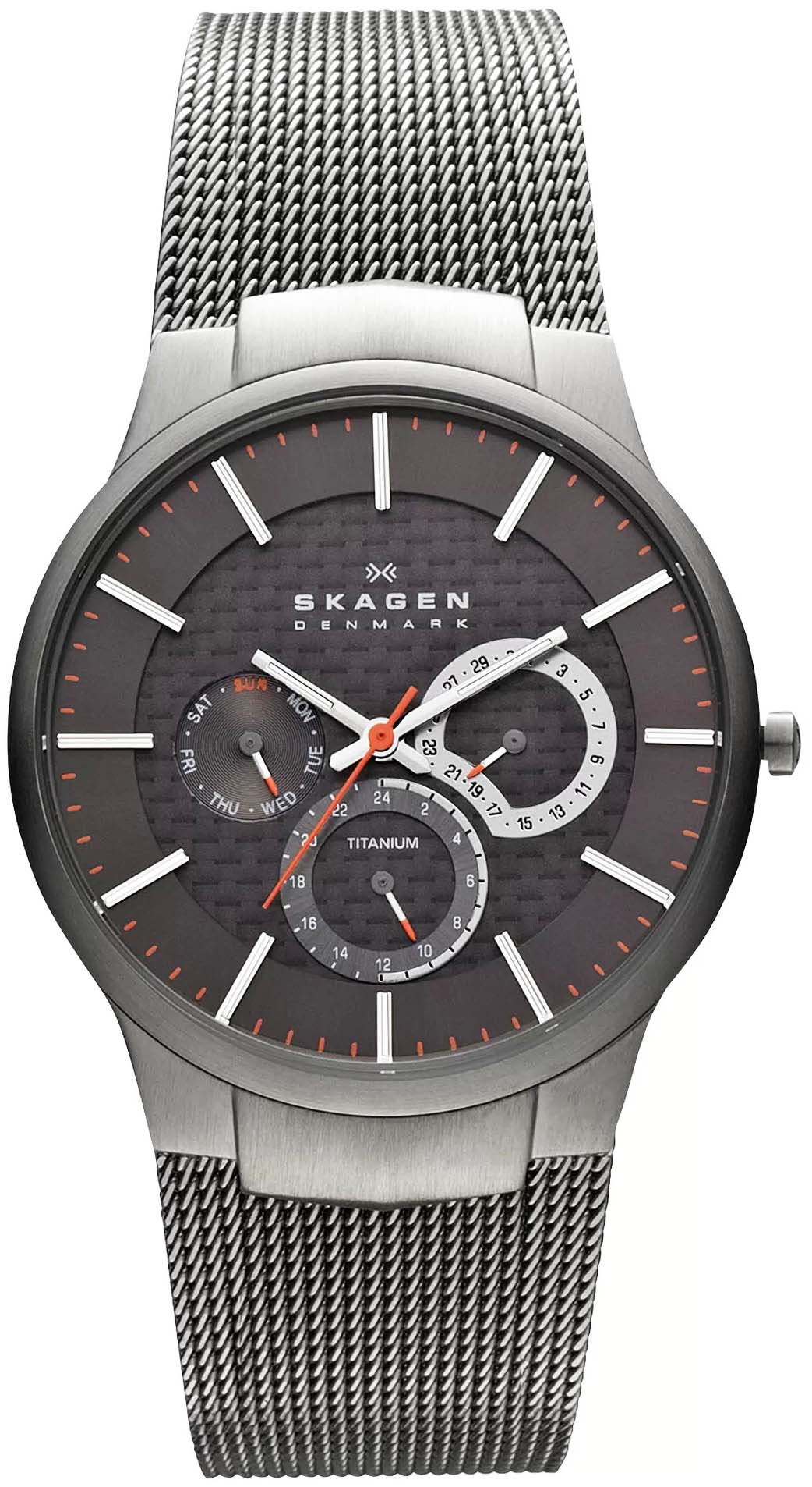 ساعت مچی مردانه اسکاگن skagen اورجینال مدل 809XLTTM