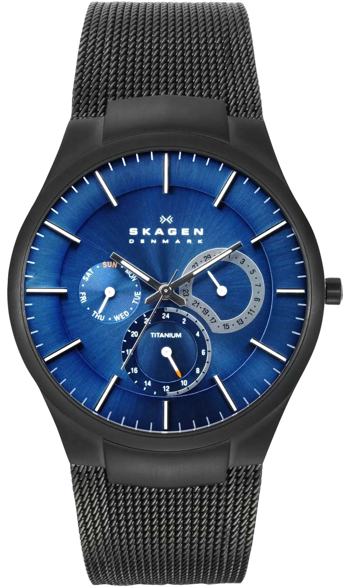 ساعت مچی مردانه اسکاگن skagen اورجینال مدل 809XLTBN