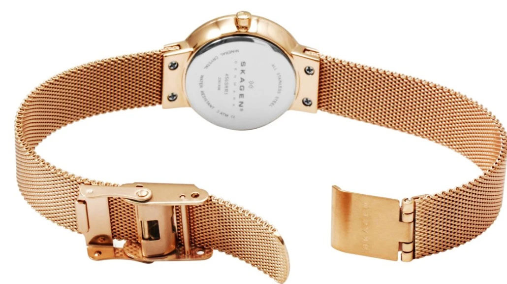ساعت مچی زنانه اسکاگن skagen اورجینال مدل 456SRRI