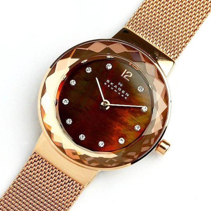 ساعت مچی زنانه اسکاگن skagen اورجینال مدل 456SRRI