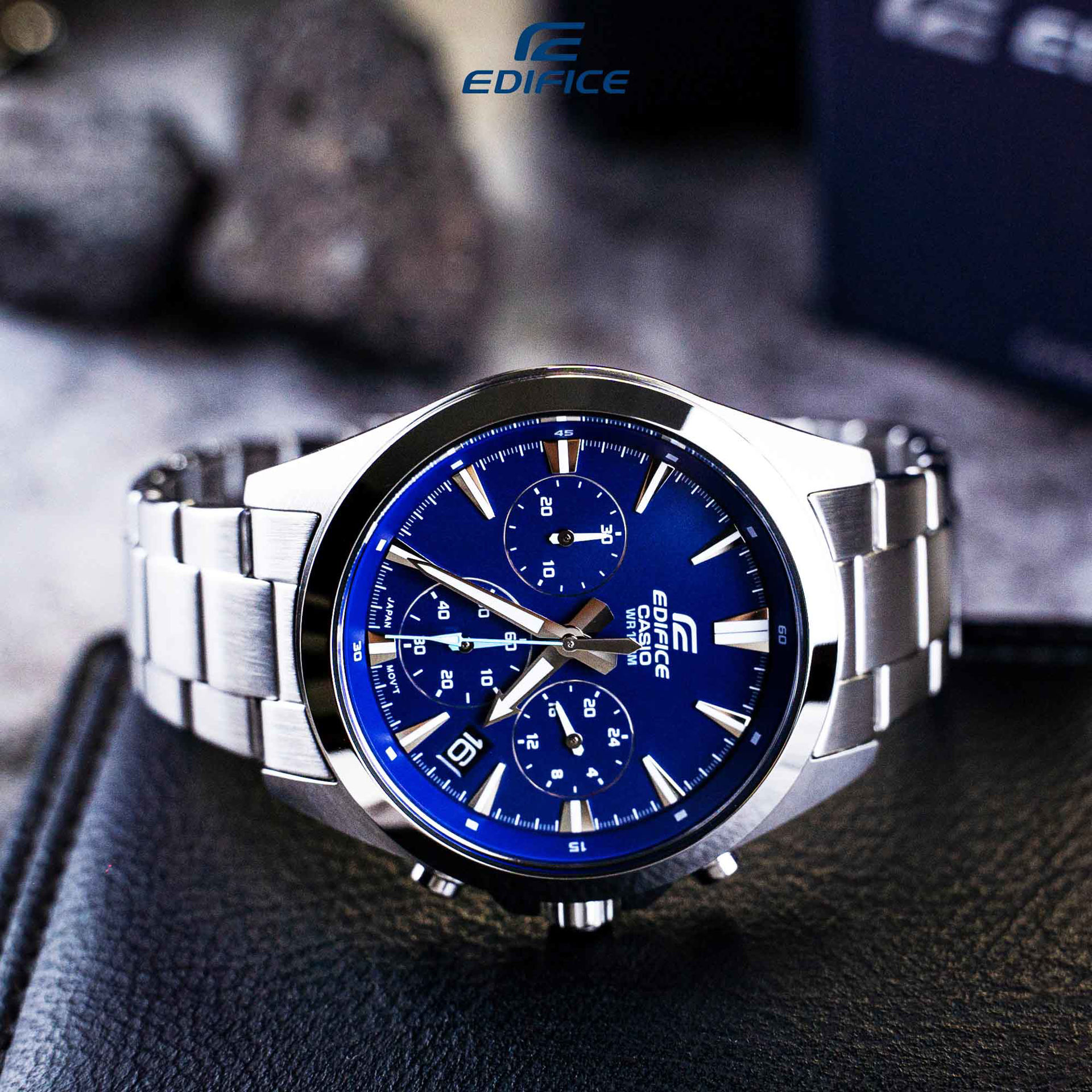 ساعت مچی مردانه کاسیو ادیفایس casio edifice اورجینال مدل EFV-630D-2AVUDF