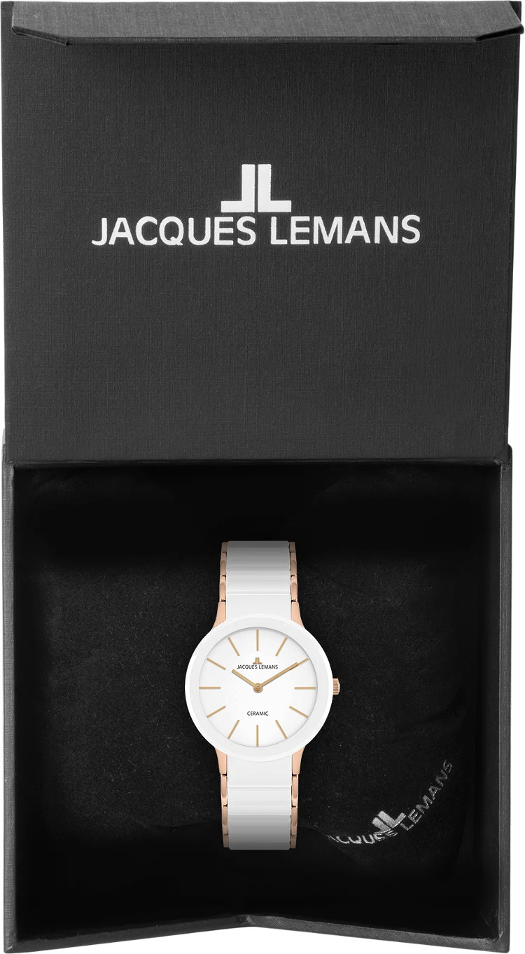 ساعت مچی زنانه ژاک لمنز jacques lemans اورجینال مدل 42-7D*