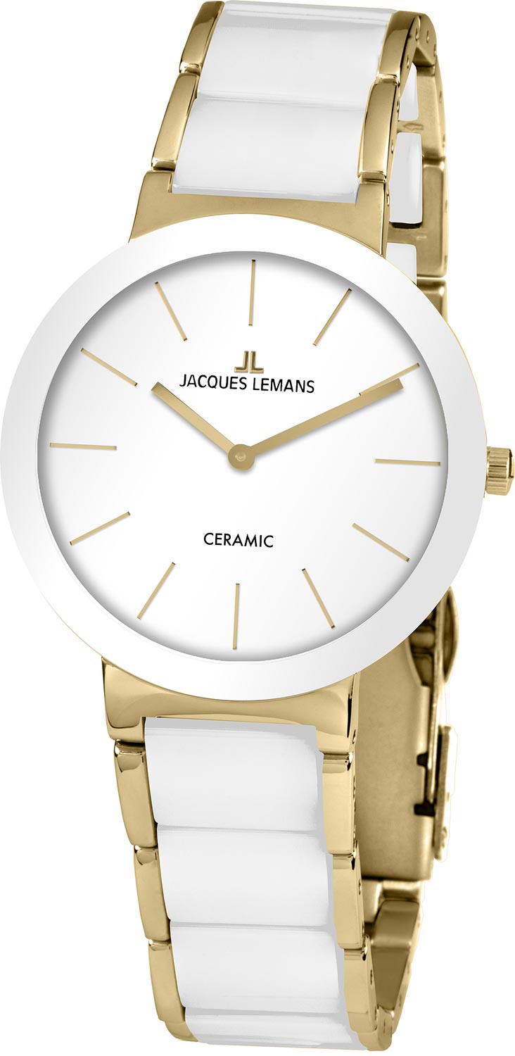 ساعت مچی زنانه ژاک لمنز jacques lemans اورجینال مدل 42-7F*