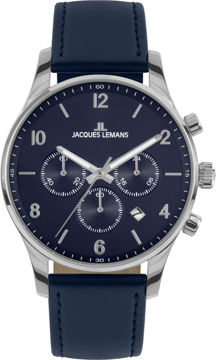 ساعت مچی مردانه ژاک لمنز jacques lemans اورجینال مدل 1-2126C*