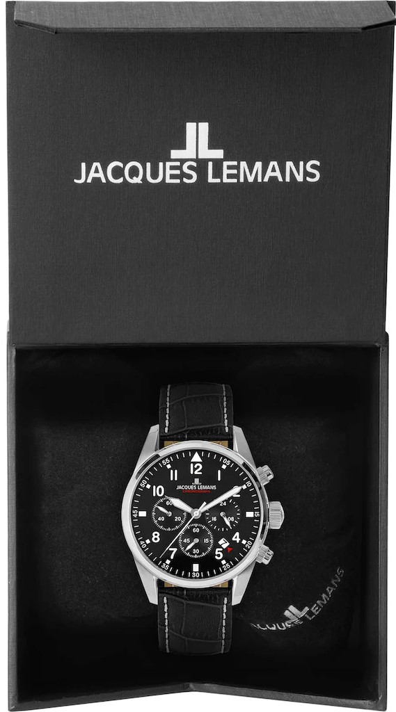 ساعت مچی مردانه ژاک لمنز jacques lemans اورجینال مدل 42-2A*