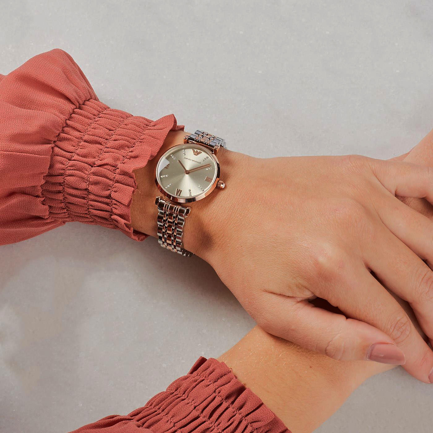 ساعت مچی زنانه امپریو آرمانی Emporio armani اورجینال مدل AR1840