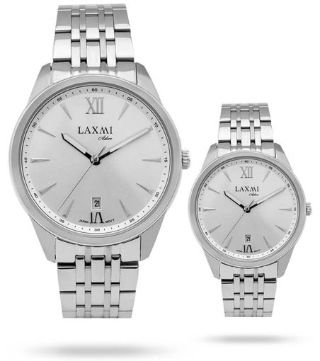 ساعت مچی ست مردانه و زنانه لاکسمی LAXMI اورجینال مدل LA-8527-1