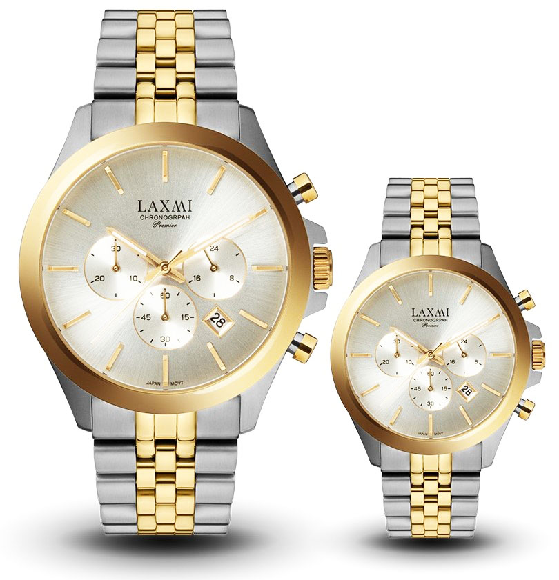 ساعت مچی ست مردانه و زنانه لاکسمی LAXMI اورجینال مدل LA-8517-2