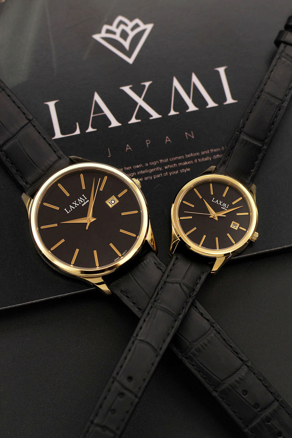 ساعت مچی ست مردانه و زنانه لاکسمی LAXMI اورجینال مدل LA-8523-12