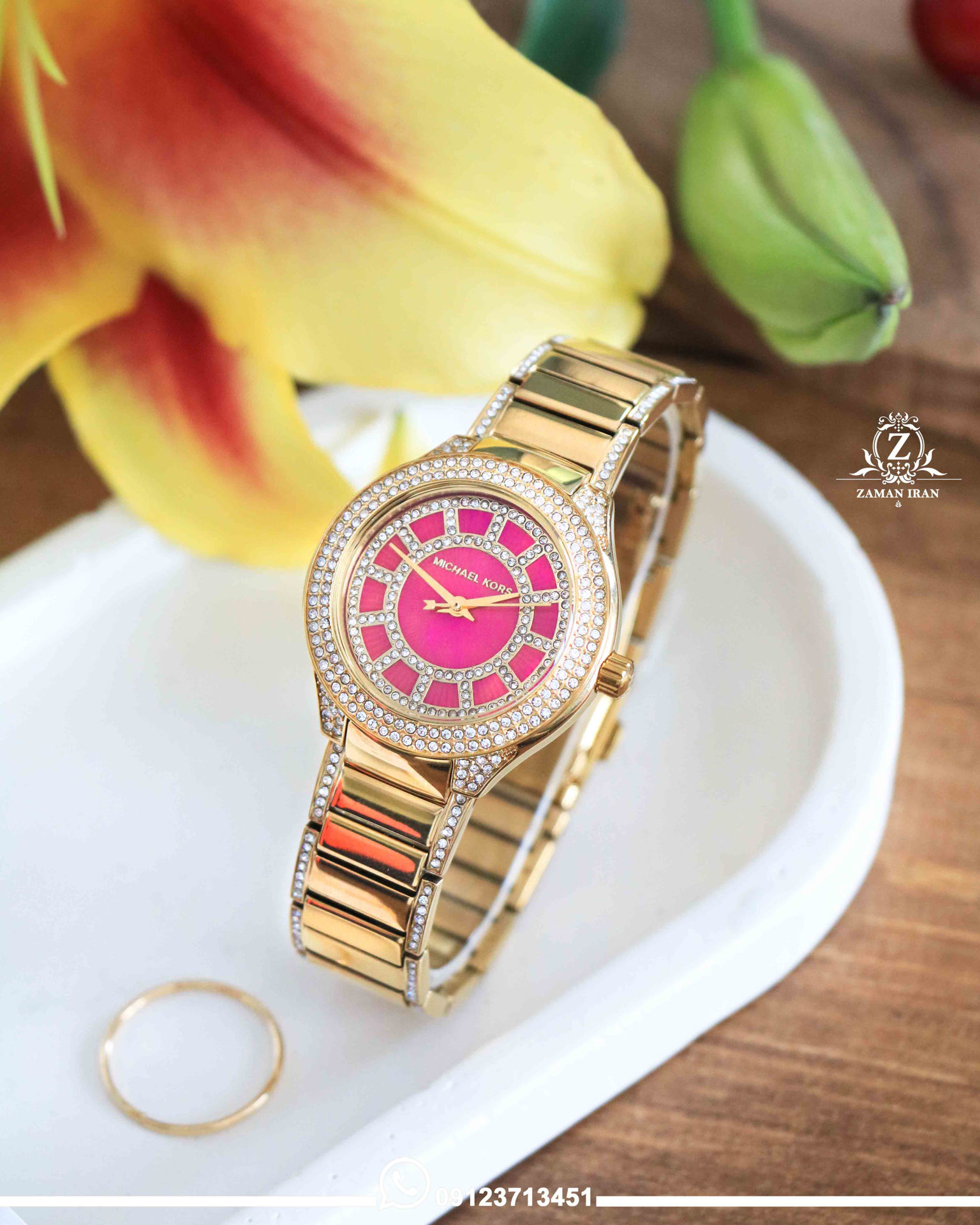 ساعت مچی زنانه مایکل کورس michael kors اورجینال مدل MK3442