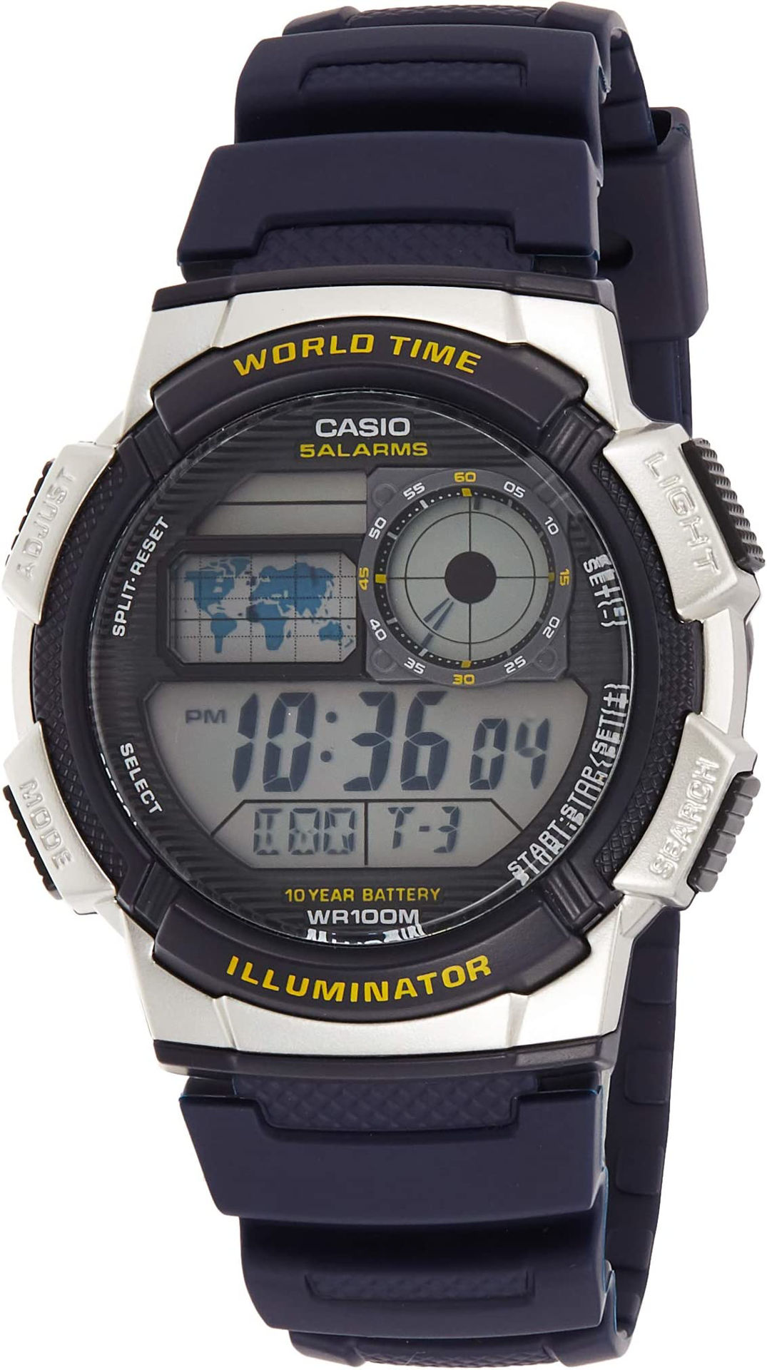 ساعت مچی مردانه کاسیو casio اورجینال مدل AE-1000W-2AVDF