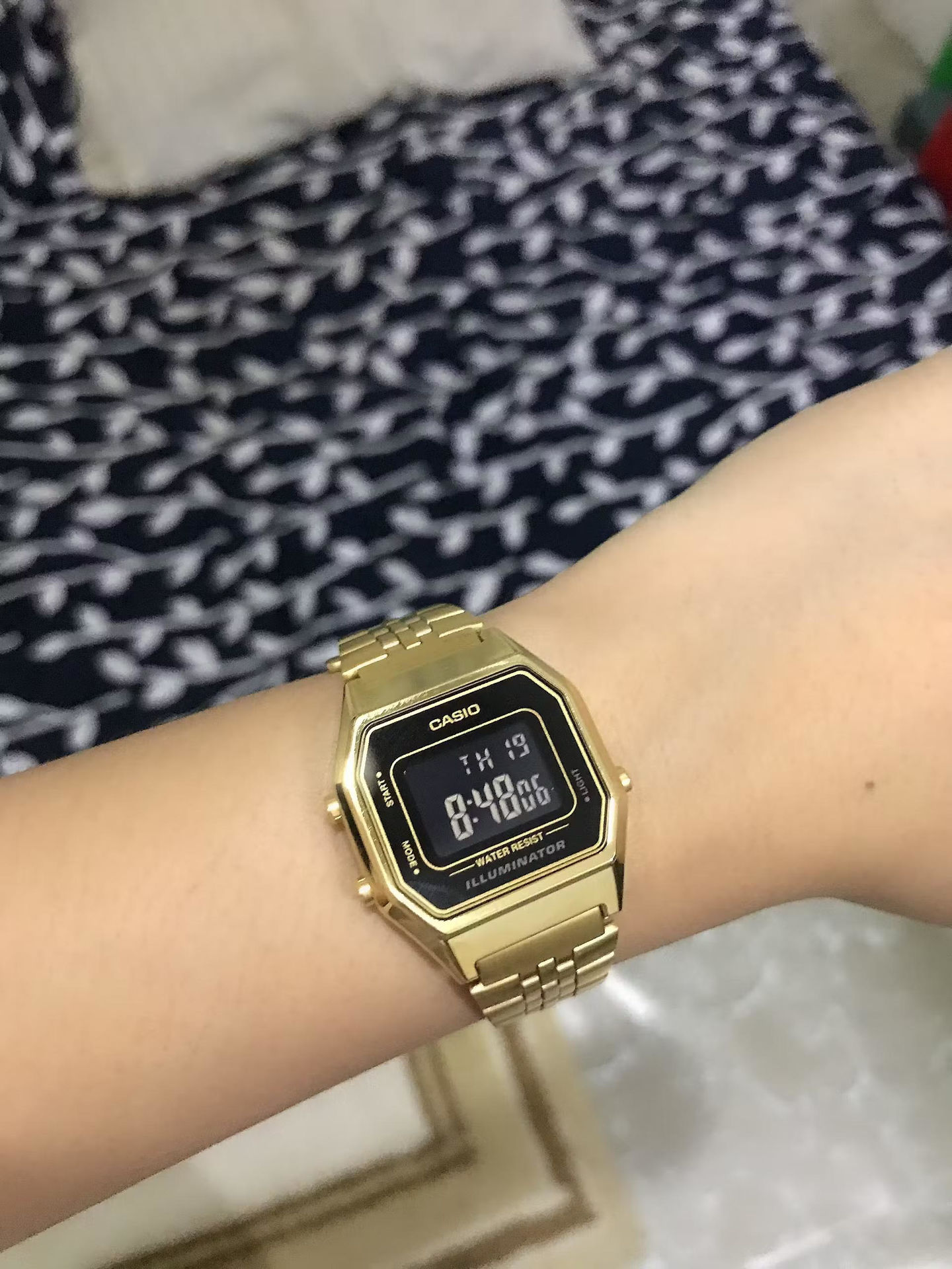 ساعت مچی زنانه کاسیو casio اورجینال مدل LA680WGA-1BDF