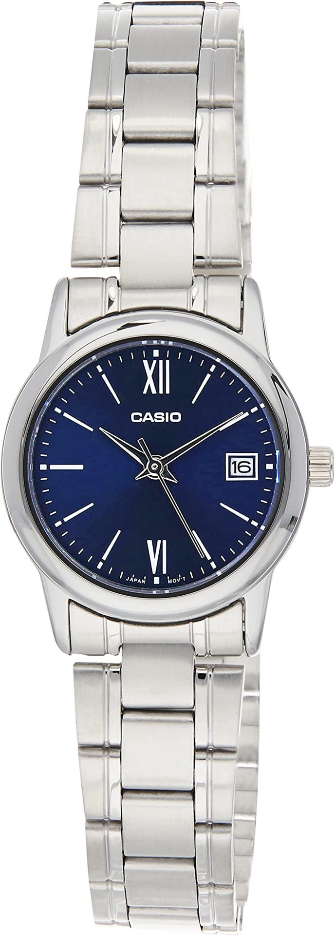 ساعت مچی زنانه کاسیو casio اورجینال مدل LTP-V002D-2B3UDF