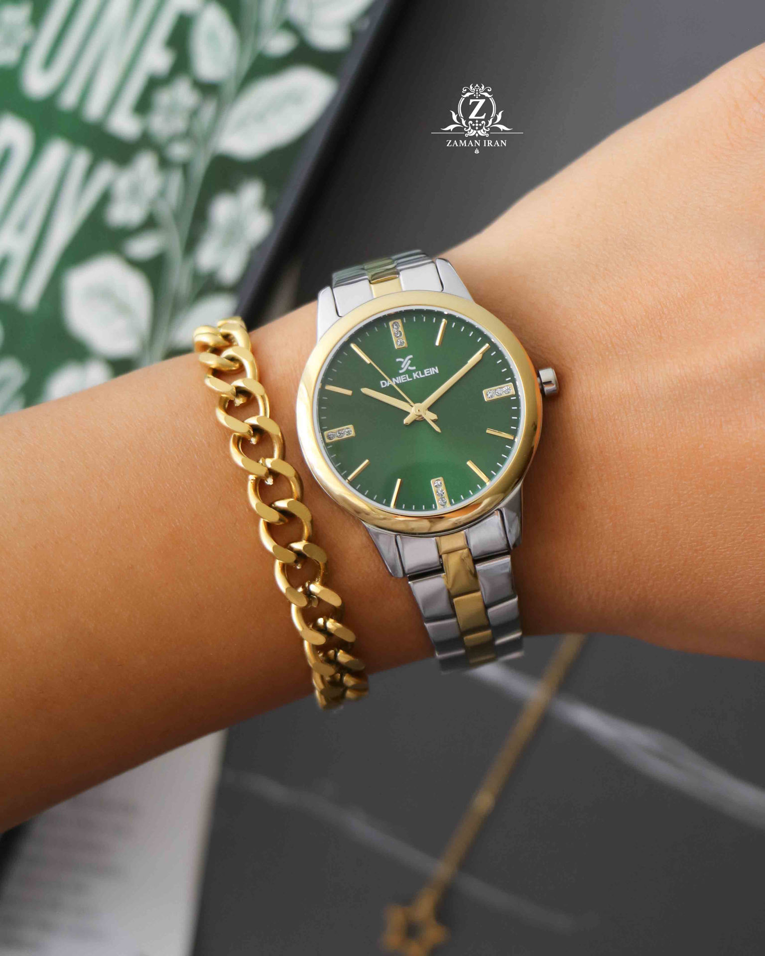 ساعت مچی زنانه دنیل کلین daniel klein اورجینال مدل DK-1-13390-4