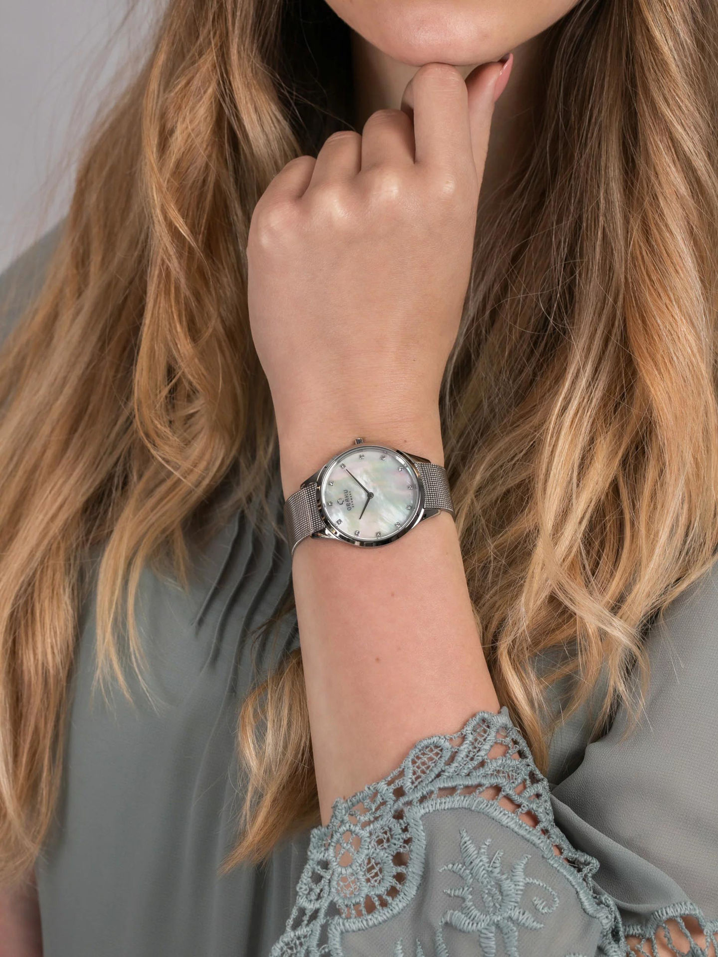 ساعت مچی زنانه اوباکو Obaku اورجینال مدل V217LXCWMC