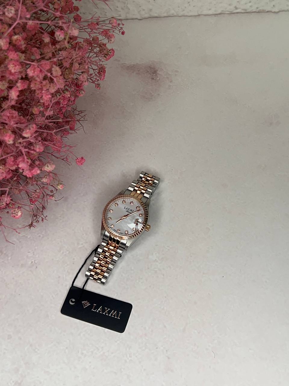 ساعت مچی زنانه لاکسمی LAXMI اورجینال مدل LA-8145-6L