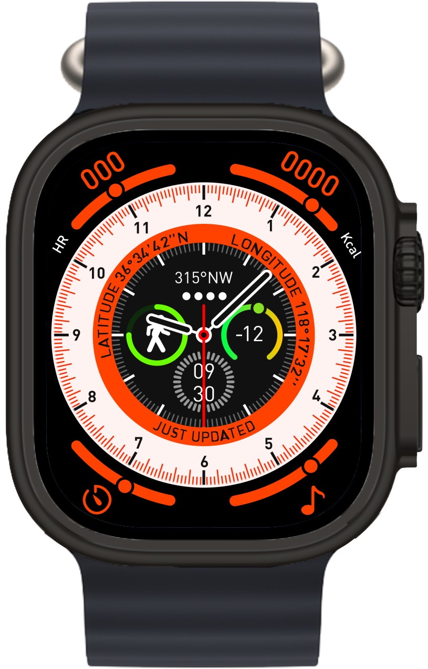 ساعت مچی هوشمند smart watch اسمارت واچ arrow اورجینال مدل UltraMax 8 - BLACK