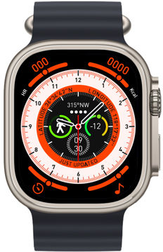 ساعت مچی هوشمند smart watch اسمارت واچ arrow اورجینال مدل UltraMax 8 - ROSEGOLD