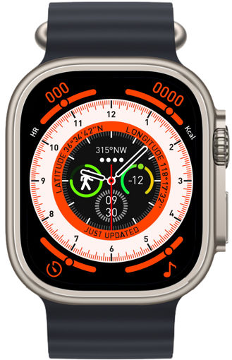 ساعت مچی smart watch هوشمند arrow اورجینال مدل UltraMax 8 - ROSEGOLD