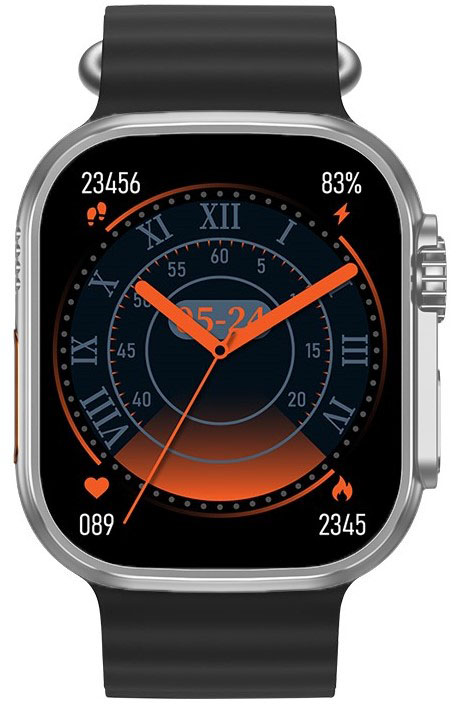 ساعت مچی smart watch هوشمند arrow اورجینال مدل AR408ULTRA - SILVER