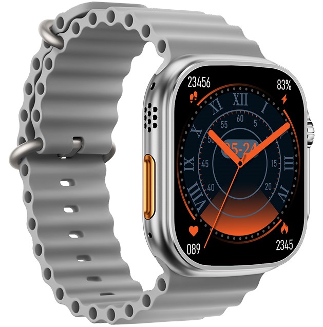 ساعت مچی smart watch هوشمند arrow اورجینال مدل AR408ULTRA - SILVER