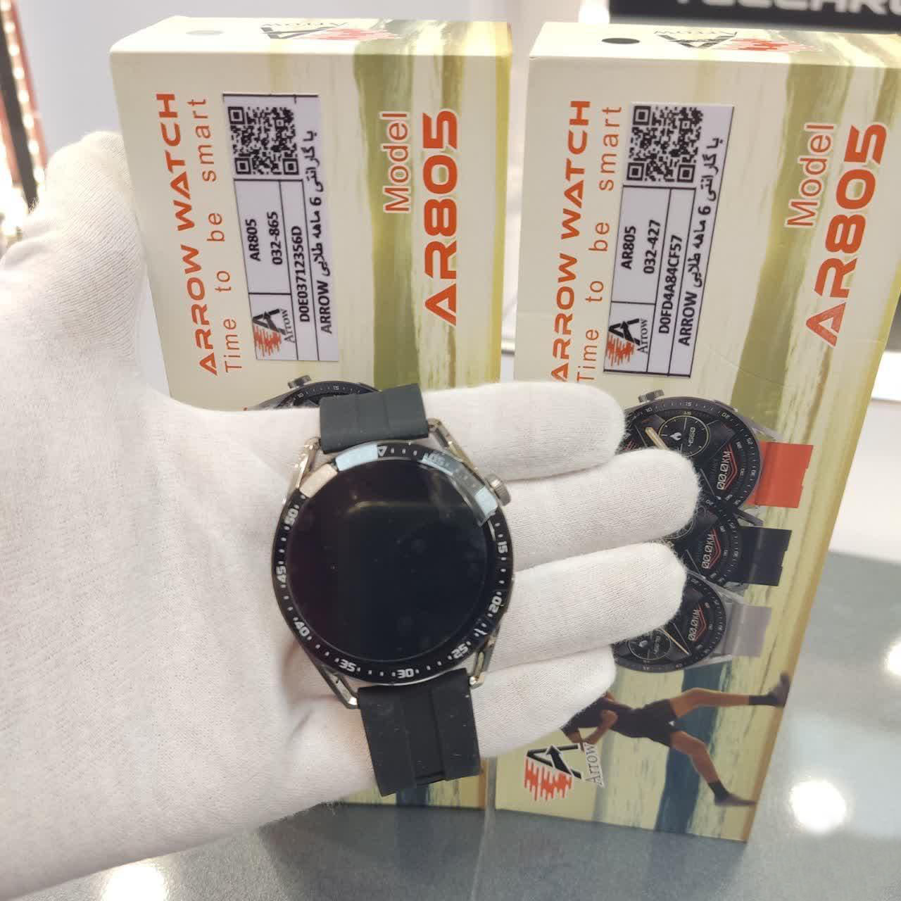 ساعت مچی smart watch هوشمند arrow اورجینال مدل AR805 - BLACK
