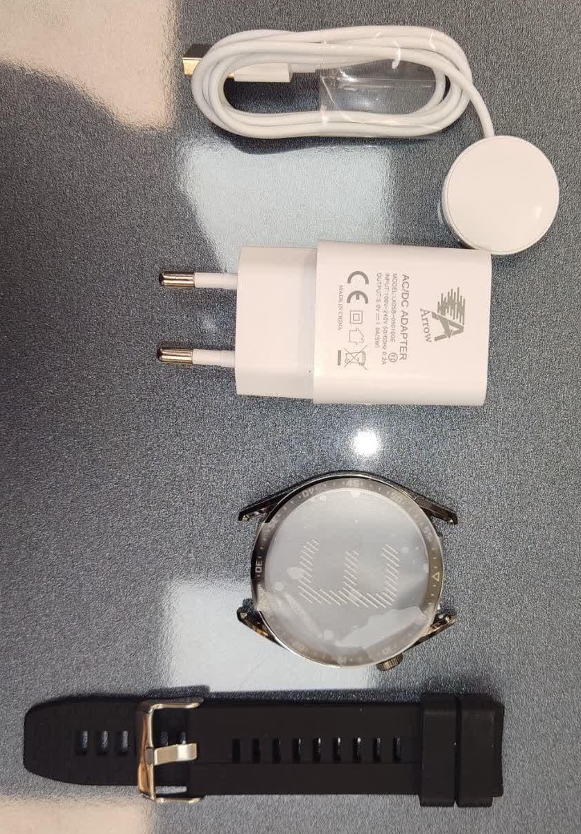 ساعت مچی smart watch هوشمند arrow اورجینال مدل AR805 - SILVER