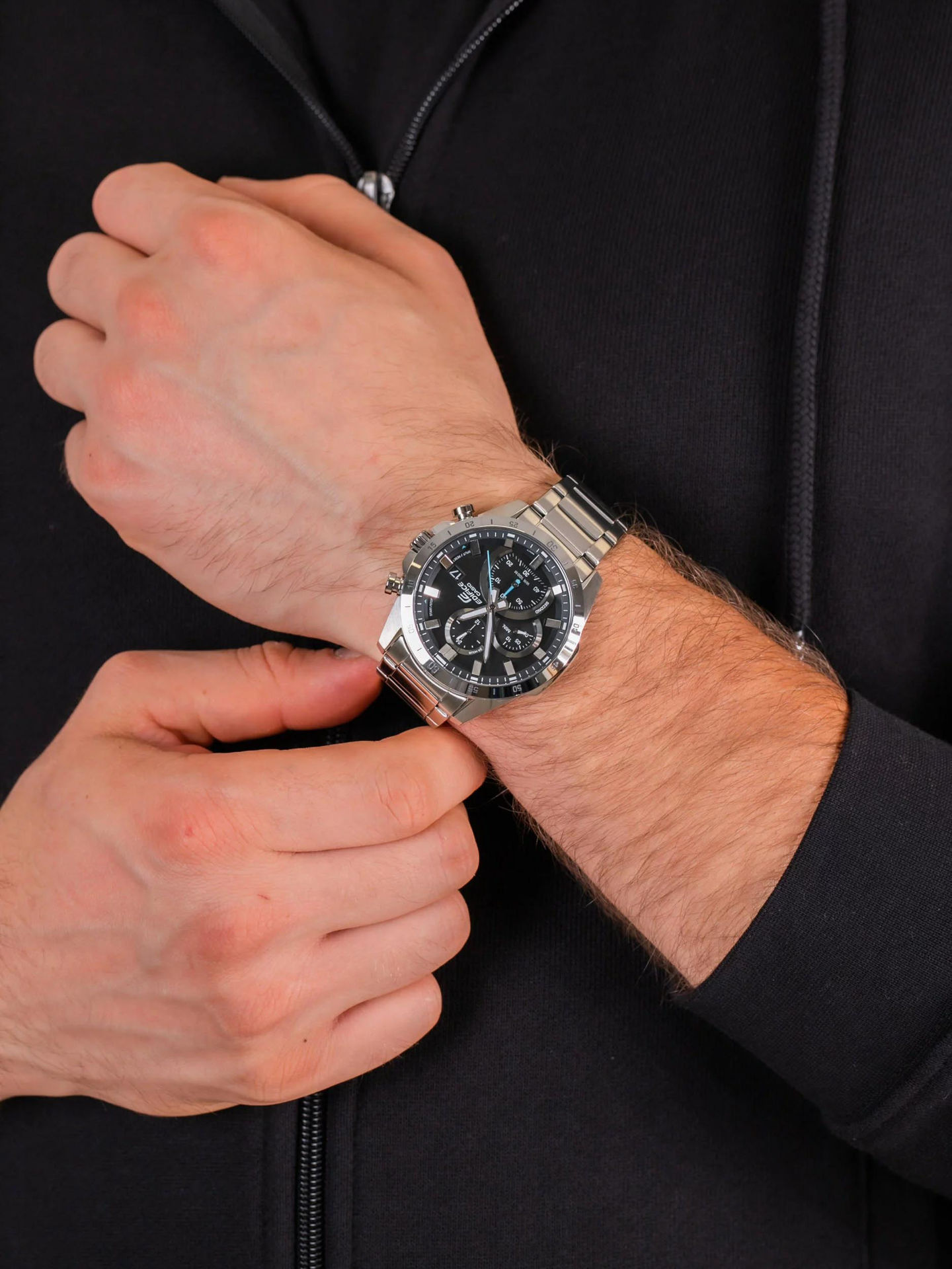 ساعت مچی مردانه کاسیو ادیفایس casio edifice اورجینال مدل EFR-571D-1AVUDF