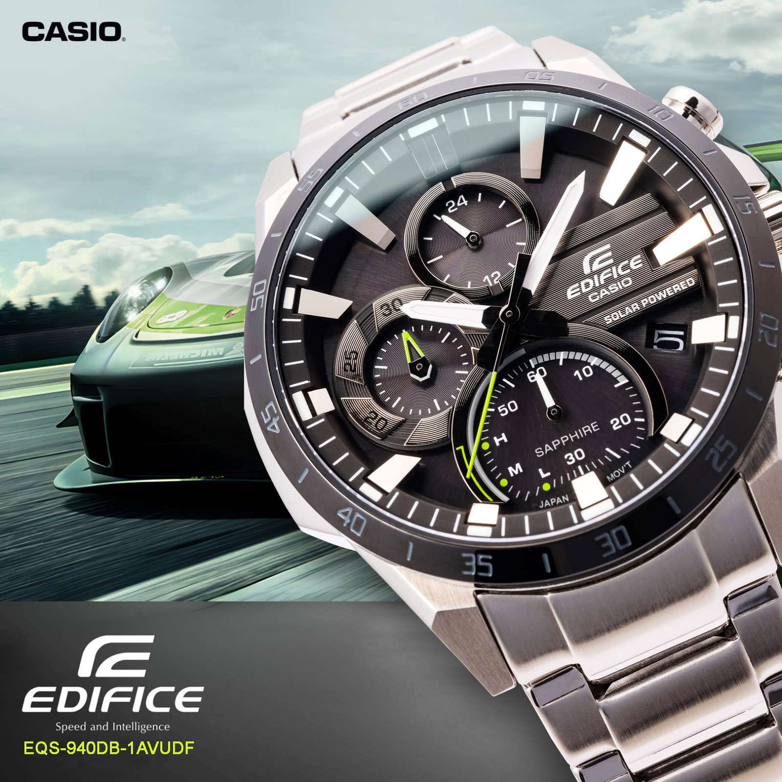 ساعت مچی مردانه کاسیو ادیفایس casio edifice اورجینال مدل EQS-940DB-1AVUDF