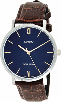 ساعت مچی مردانه کاسیو casio اورجینال مدل MTP-VT01L-2BUDF