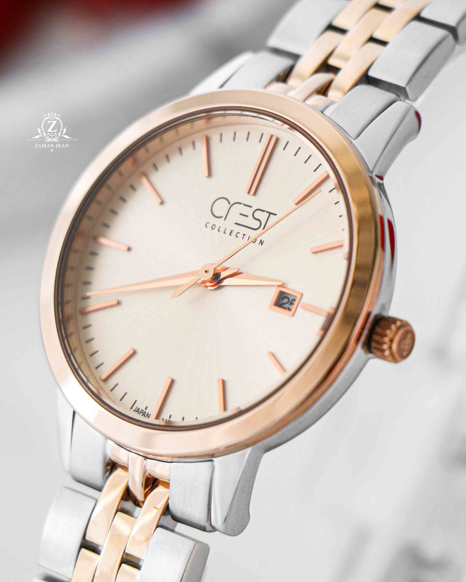 ساعت مچی ست کرست crest اورجینال مدل 6705/5