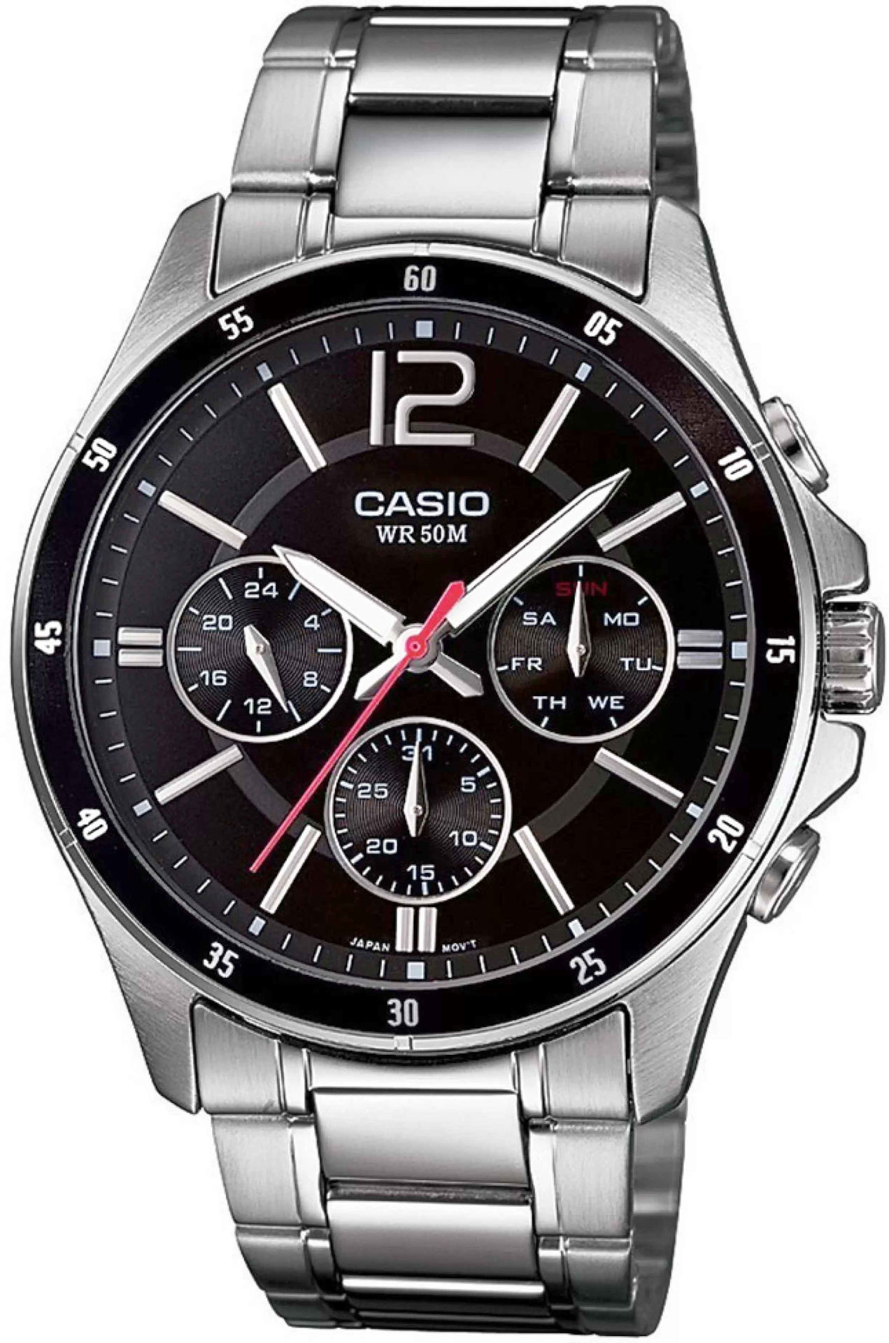 ساعت مچی مردانه کاسیو casio اورجینال مدل MTP-1374D-1AVDF