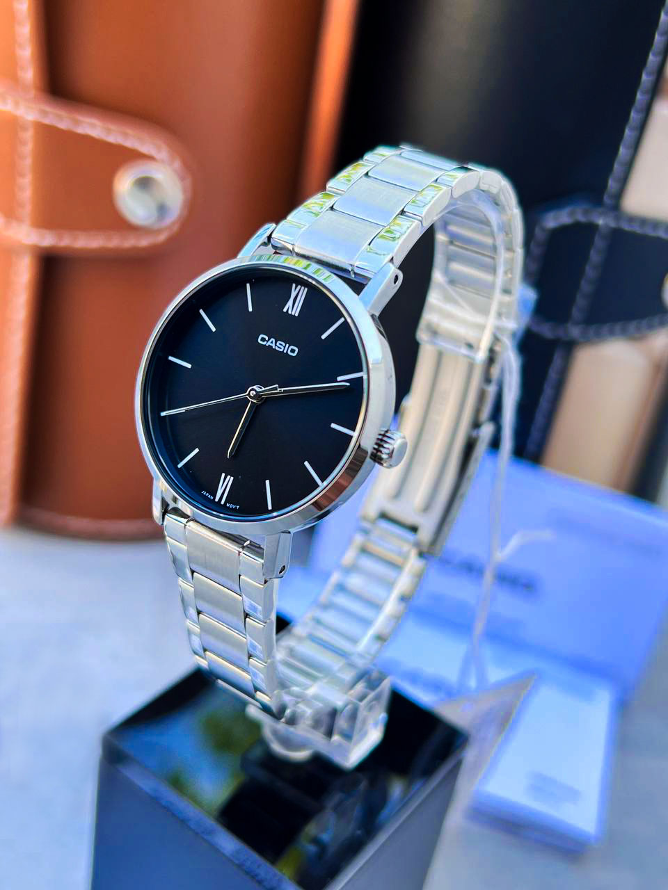 ساعت مچی زنانه کاسیو casio اورجینال مدل LTP-VT02D-1AUDF