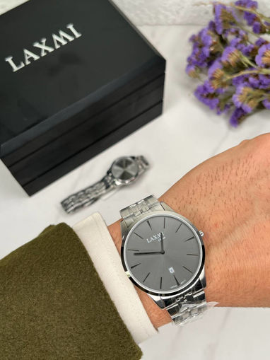 ساعت مچی ست مردانه و زنانه لاکسمی LAXMI اورجینال مدل LA-8518-14