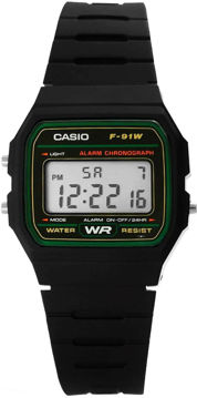 ساعت مچی مردانه کاسیو casio اورجینال مدل F-91W-3DG