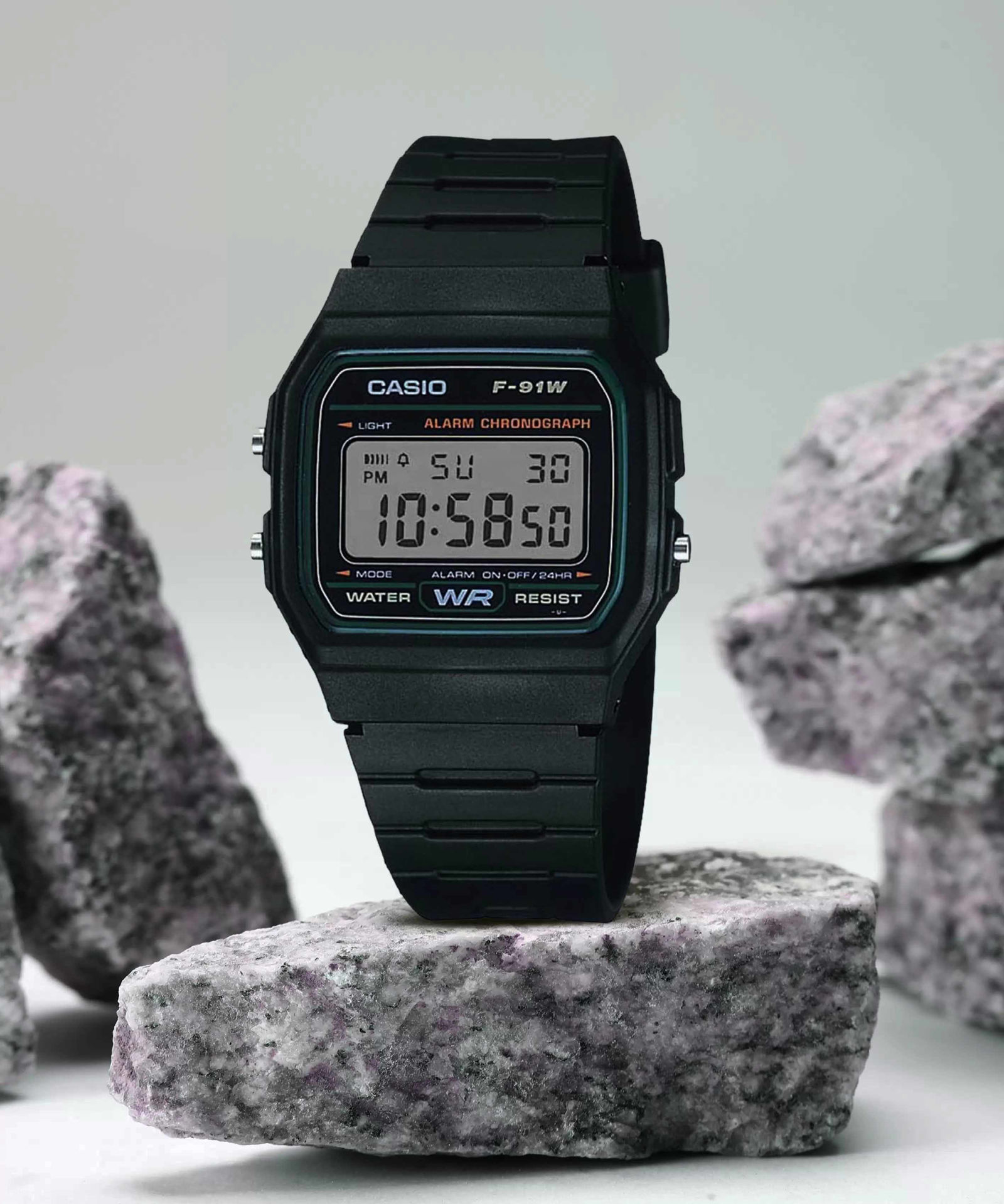 ساعت مچی مردانه کاسیو casio اورجینال مدل F-91W-3DG