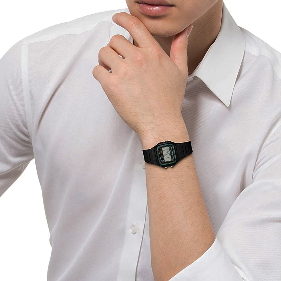 ساعت مچی مردانه کاسیو casio اورجینال مدل F-91W-3DG